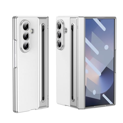 Funda Samsung Galaxy Z Fold 7 5G con protector de pantalla de aluminio y carcasa rígida mate