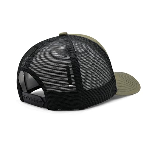 Image of American Flag Trucker Hat for Men Women, Adjustable Snapback Mesh USA Flag Baseball Cap