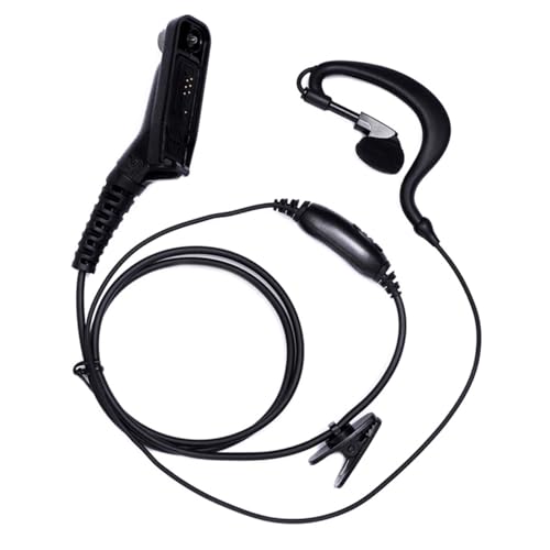 Auricular Motorola XPR7350e que soluciona los problemas de audio en walkies