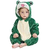 Gemütlich und warm: Dieser Baby-Einteiler ist aus weichem und kuscheligem Flanellmaterial gefertigt und bietet Ihrem Kleinen Wärme und Komfort..Die langen Ärmel halten Ihr Baby kuschelig kuschelig und sind somit perfekt für kalte Tage.