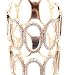 Proposition 0.50 Carat Taille réelle Diamant Proposition Bande Solide Or Rose 14K Femmes Bagues Taille 54 Vente en ligne au Royaume-Uni