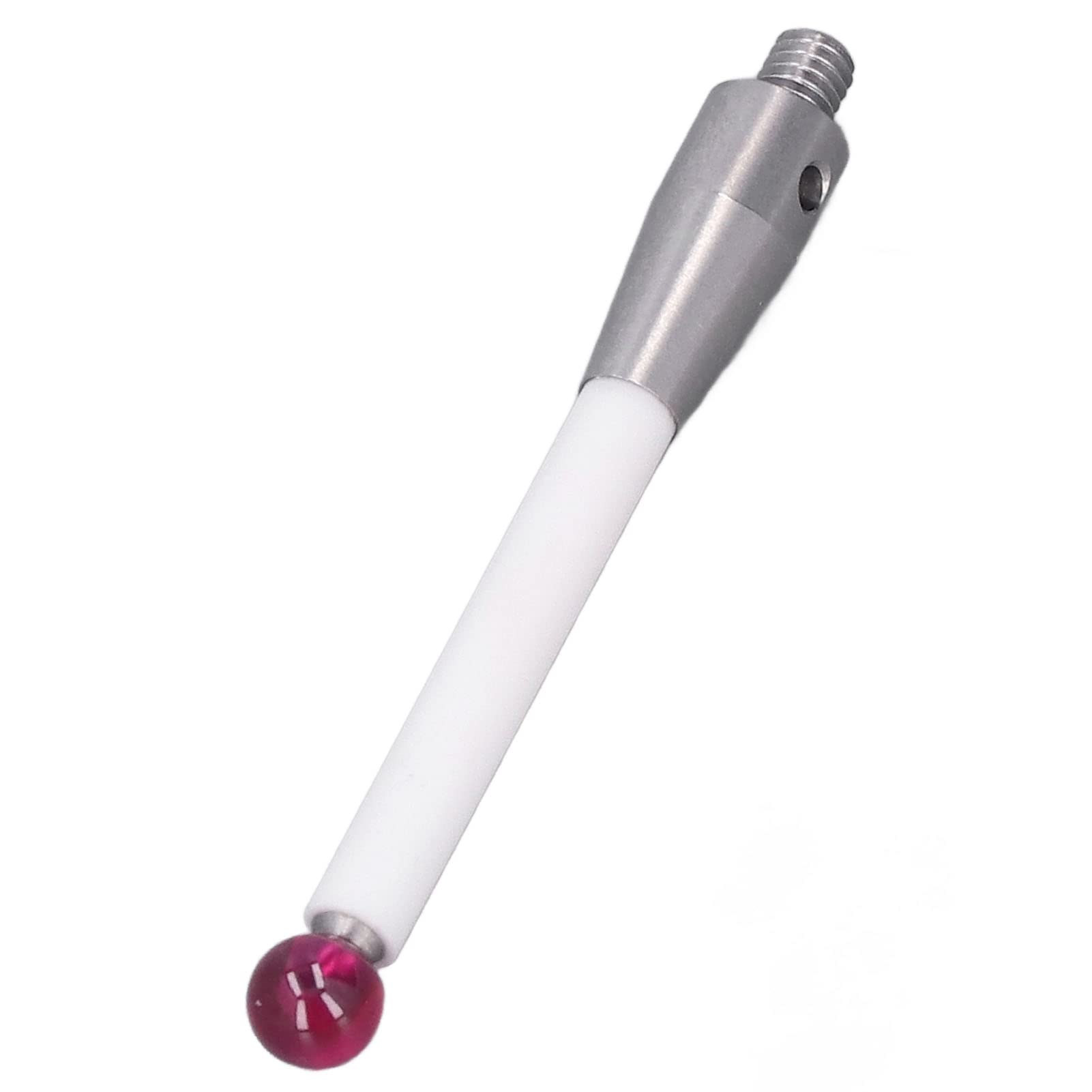 Stylet de Sonde CMM, Tige en Acier Inoxydable et Céramique, Tige Filetée M4, Pointes à Billes Rubis de 6 Mm de Diamètre, Pointe D'outil à Trois Coordonnées pour Machines-outils