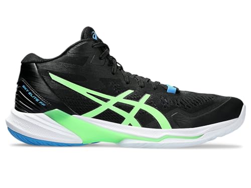ASICS Tênis de vôlei Sky Elite FF MT 2, Preto/Lime Burst, 39