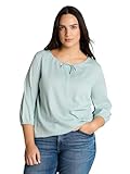 Plussize Shirt-Bluse mit Streifen