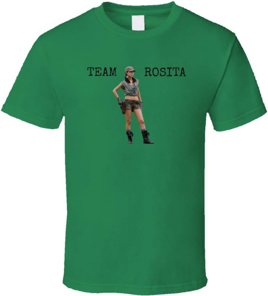Team Walking Dead T Shirt Unisex Serratos Novelty Gift tee Irish Green Men's