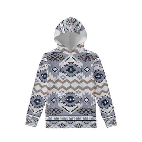 SEANATIVE Boys Girls Cool Sweatshirt Fashion Pullover Hoodies Super Soft Comfy Tops for Kids 6-16 Years