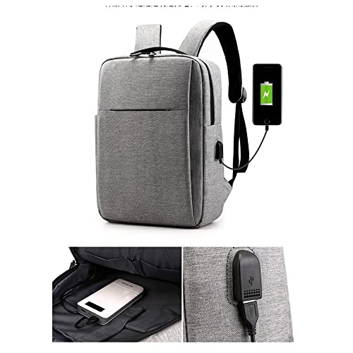 Letuwj Mochila para ordenador portátil, bolsa de hombro para hombre de negocios, Negro -, 41*28*12cm, Mochilas tradicionales - imagen 4