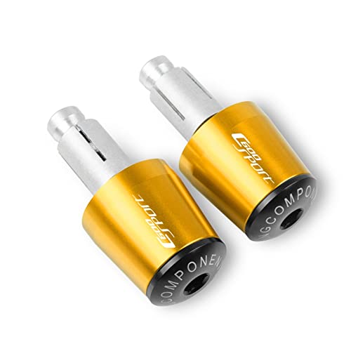 Motorcycle Handlebar Ends Aluminum Handle Bar Grips Caps 7/8