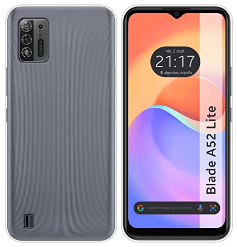 Funda Silicona Gel TPU Transparente para ZTE Blade A52 Lite Cover
