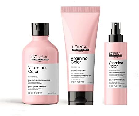 L'Oréal Professionnel Serie Expert Vitamino Colour Shampoo, Boosts Radiance and Shine, For Coloured Hair
