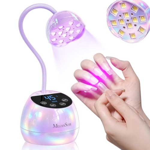 Image of MelodySusie Gooseneck Cordless UV Nail Lamp P-ArtM2 Light for Nail Tips