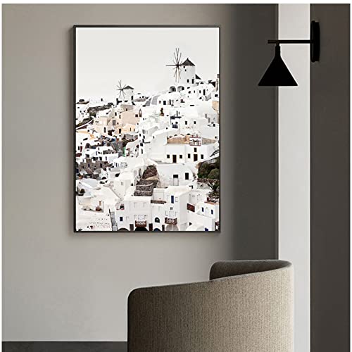 Peinture sur toile plage pour raviver un mur blanc vide et triste de salon