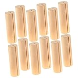 FRCOLOR 20 Stück Holz Tischkartenhalter Dekorative Aufsteller für Hochzeiten Geburtstage Jubiläen Einzigartige Natürliche Design Foto Namensschilder