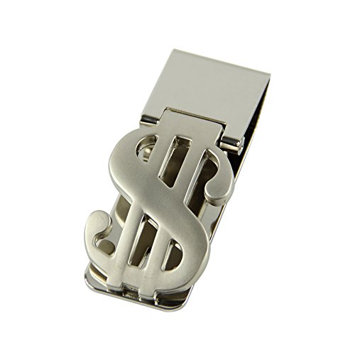 Slim Money Clip Stainless Steel Cash Bills Credit Card Holder New Dollar Design Alloy