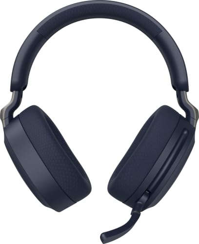 Image of msi Maestro 500 W Navy Gaming Headset - 40mm Neodymium Drivers, Omni-Directional Mic, Noise Cancelling, Lightweight Comfort, Foldable, Cross Platform Connectivity