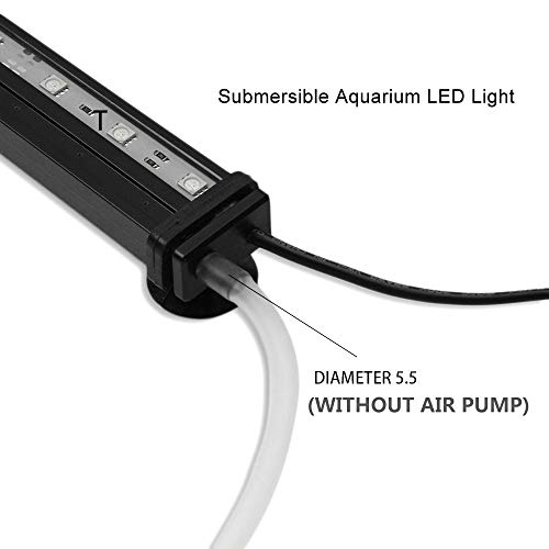 SZMiNiLED-Aquarium-Light-with-Air-Bubble-Hole-5050-RGB-LED-Fish-Tank-Light-with-16-Colors-and-4-Modes-IP68-Waterproof-LED-Aquarium-Lights-with-Remote-Controller-for-Fish-Tank