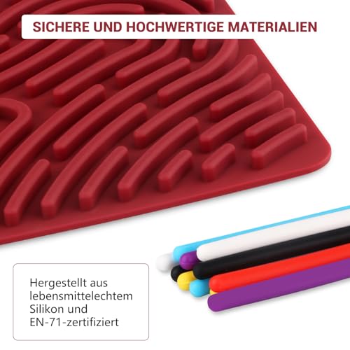 InemzTal Montessori Sensorik Spielzeug für Kinder ab 3+ und Erwachsene,Autismus Spielzeug mit 11 Zählstangen und Reisetaschen