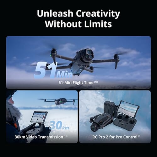 The complete DJI Mavic 4 Pro Drone Creator Combo kit