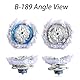 Netoke Gyros Turbo Set, 4D Metall Fusion Kampf Kreisel, Mit Battling Top Launcher, Geschenk-Sets,(B-192+B-189)