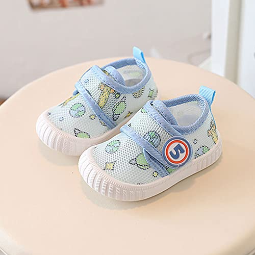 Toddler Girl Baby Boy Squeak Sneakers Cute Comfort Anti-Slip Soft Sole First-Walking Little Kid Trainers Shoes2