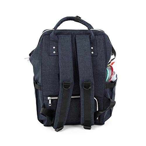 Cosco Kids, Mochila Multifuncional Peggy, Preto Mescla