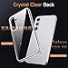JETech Case for Samsung Galaxy S23 FE 6.4-Inch, Non-Yellowing Shockproof Bumper Protective Phone Cover, Anti-Scratch Hard PC Back (Clear)