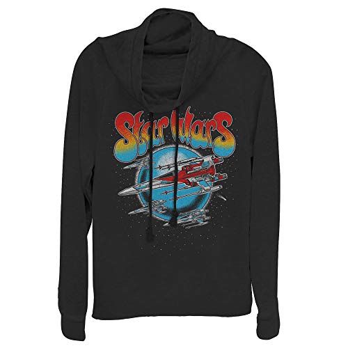 Image of STAR WARS Women's Long Sleeve Cowl Neck Pullover