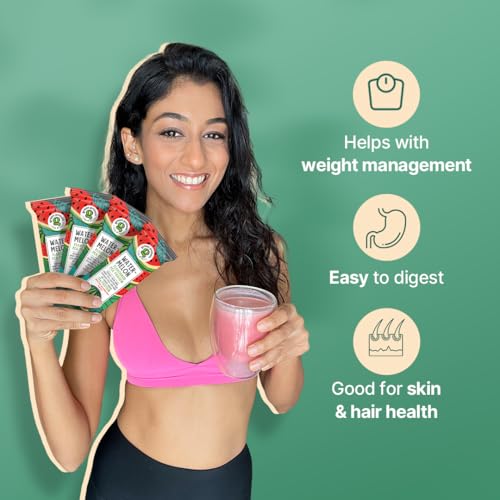 Image of GREEN PROTEIN Plant Protein Isolate Powder, Vegan Plant Protein, No Added Sugar, 100% Vegan, Soy Free, Dairy Free, Gluten Free, Allergen Free, Watermelon Flavor, 15g Protein Per Serving, Pouch (500g)