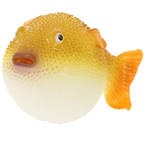 POPETPOP Luminous Puffer Fish Tank Aquarium Decoration, Fluorescent Simulation Puffer Cool Fish Tank, Fish Tank Decoration, Fake Fish Aquarium