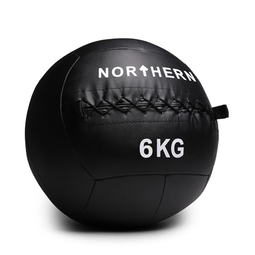 NORTHERN Fitness Medicine Wall Ball No Bounce Weights Medicine Balls Heavy Duty Rubber Power Strength Cross Training Gym Home Workout Equipment Exercises Bootcamp Boxing 3KG, 4KG, 5KG, 6KG, 9KG, 12KG - Image 3