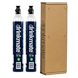 Drinkmate 14.5oz (60L) replacement CO2 cylinder (2) - Twin Pack
