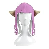 Cai Hong レディース 可愛い まいか いか イカ帽子 (パープル (ショート) L(頭囲:約56cm))