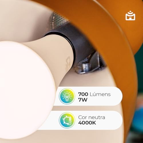 Smart Lâmpada Wi-Fi Lite Positivo Casa Inteligente, Iluminação Branca, 7W, 700 Lúmens, LED, Bivolt,