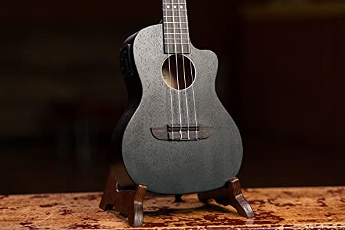 Ortega Guitars Ukulélé Concert électro-acoustique – Série Horizon – tête inversée – Okoumé (RUHZ-CE-SBK) - Les Beatles, Paul McCartney, John Lennon, RIngo Starr, George Harrison Ortega Guitars Ukulélé Concert électro-acoustique - Série Horizon - tête inversée - Okoumé (RUHZ-CE-SBK) – Image 5