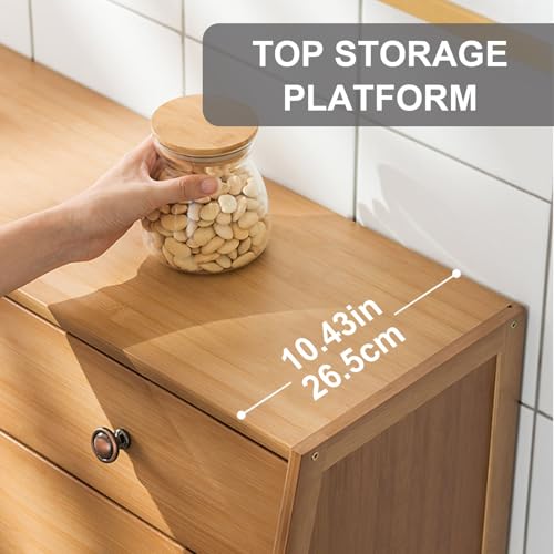 Armario de cocina con puerta acrílica visual transpirable e higiénico 3