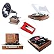 4 Stück Plattenspieler Nadel Schallplattenspieler Diamant Nadel Plattenspieler Nadeln Ersatzzubehör Austausch Plattenspieler Plattenspieler Nadel für Phonograph Vinyl-Schallplattenspieler