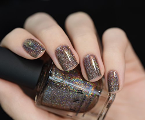 Image of ILNP Mona Lisa - Mocha Brown Ultra Holographic Nail Polish