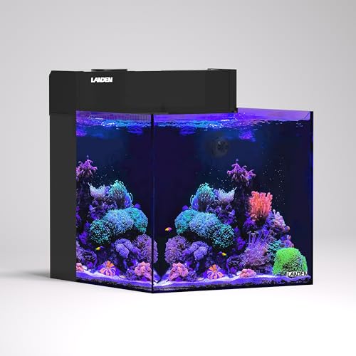 LANDEN EzCube 45K Rimless Marine Aquarium Kit 14.5 Gal