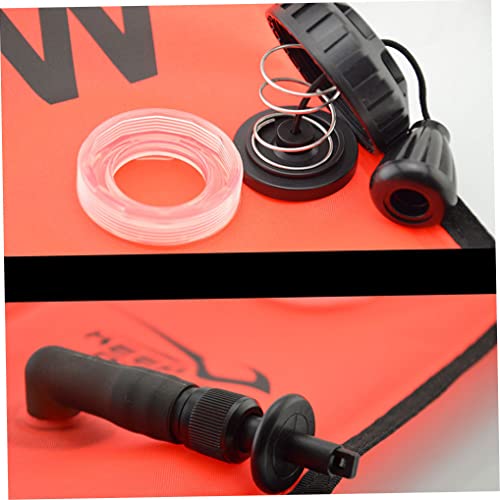 Oppervlakte marker boei duikoppervlak marker opblaasbaar duiken voor veiligheid onder water duiken snorkelen oranje 150 cm, duikveiligheidsuitrusting - Image 8