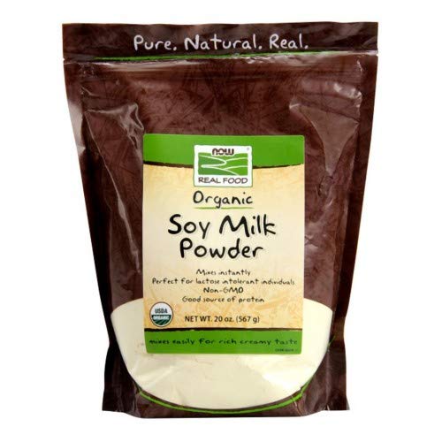 NOW Real Food Organic Soy Milk Powder