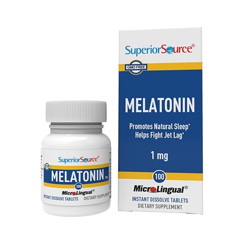 Superior Source Melatonin Multivitamin 1mg 100 Count