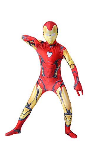 Fssmsjj Superhero Kids Bodysuit Costumes Spandex Halloween Cosplay Costumes (100, Gold)… #TOP2
