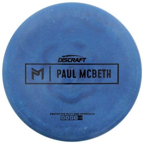 Mint Discs Mint Discraft Limited Edition Prototype Paul McBeth Signature Rubber Blend Kratos Putter Golf Disc, 170-172g