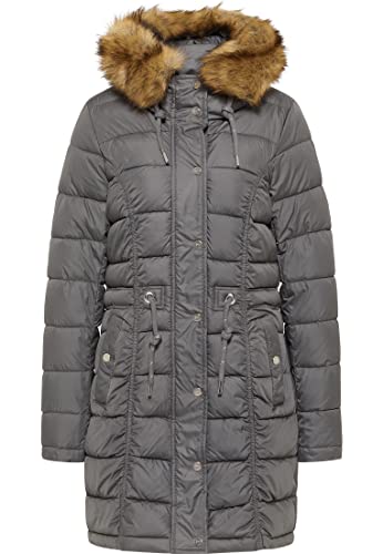 faina Women's 29017902 Down Coat, Dunkelgrau, M