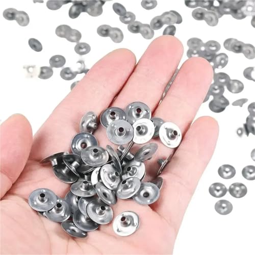 Metal wick tabs para velas 14mm 1000 piezas miniatura 5