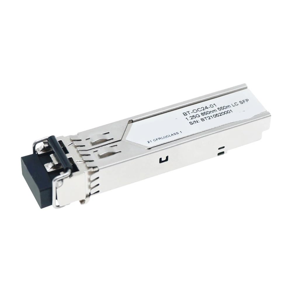 1000BASE SFP au duplex multimode 850nm 550m de module d'émetteur-récepteur fibre LC 1.25G