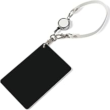 [Pretimo] Pass Case, 1 Pocket, Reel Included, Simple, Pass Case, Pass Case, PS1pw, Simple, Plain, Black, Choose Color, Cute, Clear Pocket, Card Holder, Member Color