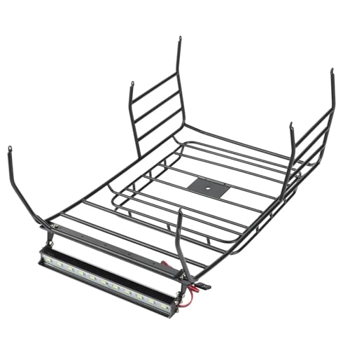Luces Vehículo RC Axial SCX10 con baca protectora Wrangler 5