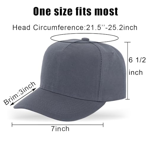 Image of 5-Panel Baseball Cap for Workouts, Hiking, Outdoor Sports, Customizable DIY Design, All-Season Comfort Fit, Adjustable