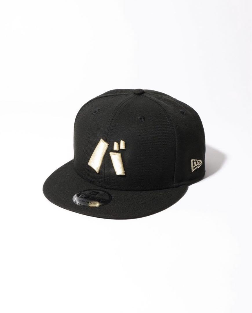 Amazon.co.jp: バナナマン NEWERA キャップ バ帽 9FIFTYG BLACK GOLD 